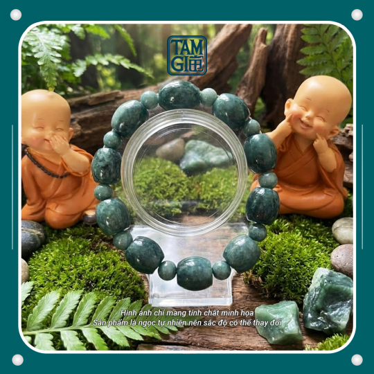 Vòng Cẩm Thạch Phỉ Thúy Type A – Ngọc Hộ Mệnh Toàn Diện & Chiêu Khí