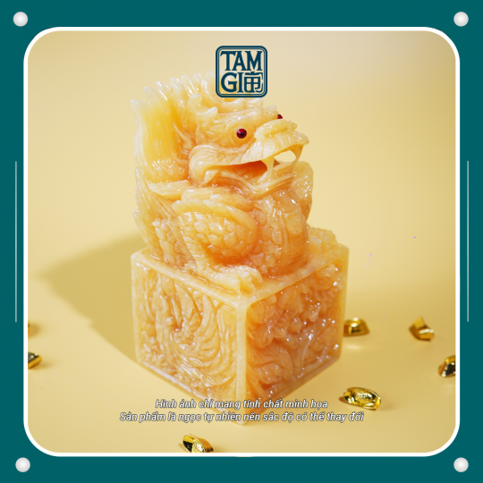 Ấn Rồng Ngọc Tỷ Ngọc Hoàng Long