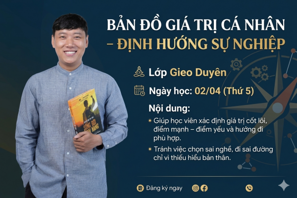Bản Đồ Giá Trị Cá Nhân – Định Hướng Sự Nghiệp