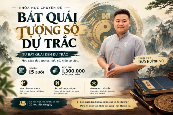 BÁT QUÁI TƯỢNG SỐ DỰ TRẮC