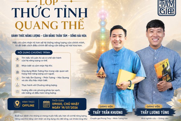 Lớp Thức Tỉnh Quang Thể – Khóa Học Offline