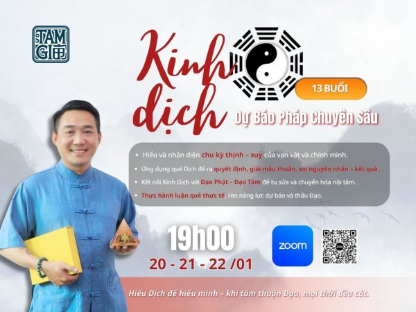 Kinh Dịch Chuyên Sâu (13 Buổi)