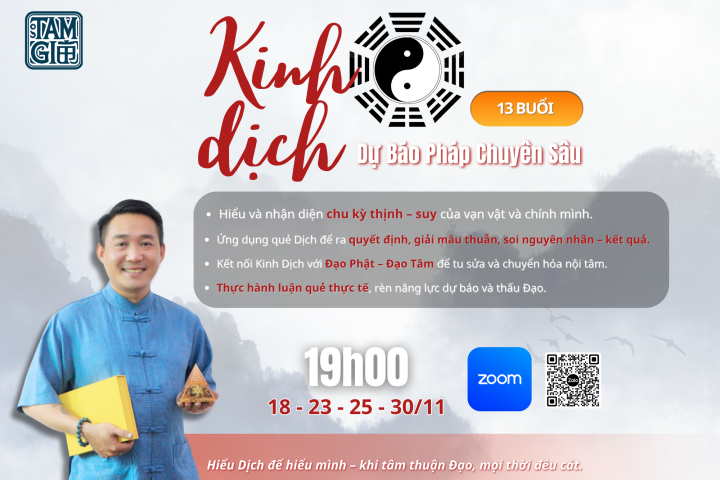 Lớp Kinh Dịch Dự Báo Pháp Chuyên Sâu