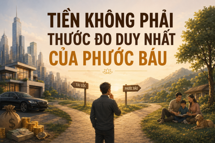 Có Tiền Là Có Phước? Đừng Nhầm Giữa Tài Lộc Và Phước Báu