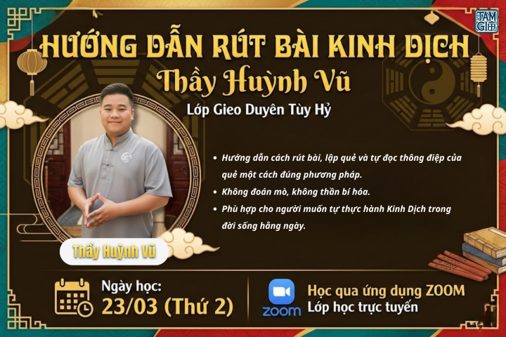 Hướng Dẫn Rút Bài Kinh Dịch – Thầy Huỳnh Vũ