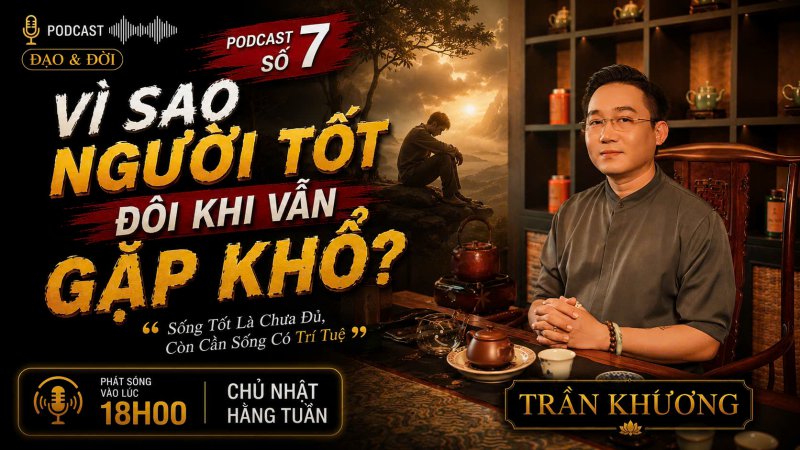 VÌ SAO NGƯỜI TỐT ĐÔI KHI VẪN GẶP KHỔ? | PODCAST #7
